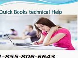 Quickbooks Technical support Phone  Number USA 1-855-806-6643