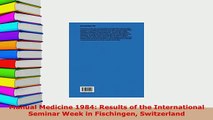 Download  Manual Medicine 1984 Results of the International Seminar Week in Fischingen Switzerland Ebook