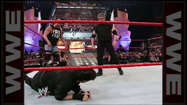 Brock Lesnar attacks Stone Cold Steve Austin