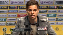 Julian Weigl - 'Kein Druck, den DFB-Pokal zu gewinnen' FC Bayern München - Borussia Dortmund