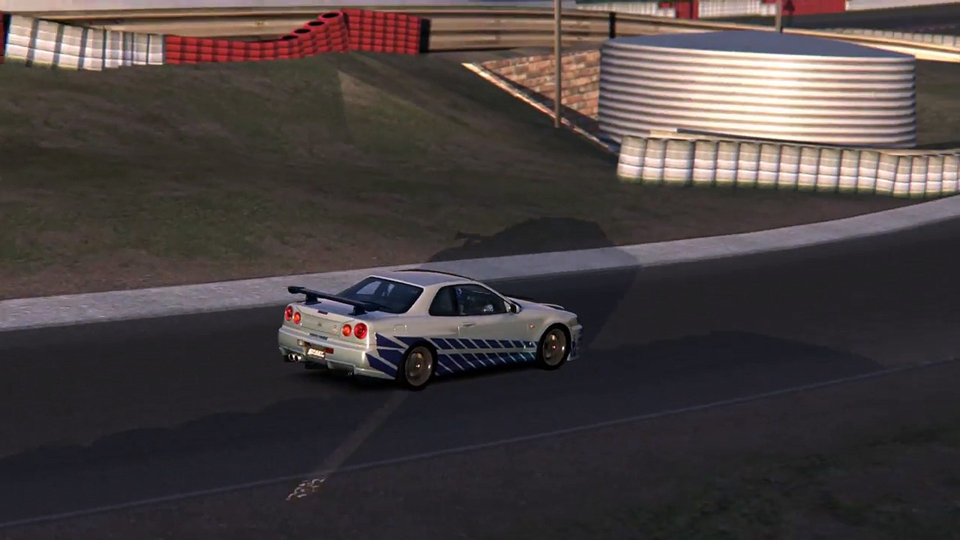 Assetto Corsa Nissan Skyline Gtr R34 2 Fast 2 Furious Paul Walker Video Dailymotion
