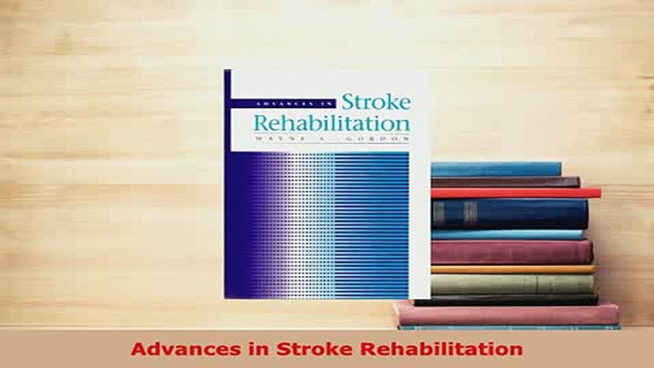 Download  Advances in Stroke Rehabilitation Free Books