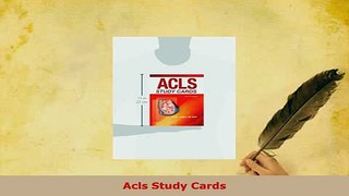 Download  Acls Study Cards Ebook