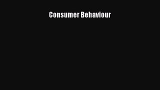 Read Consumer Behaviour Ebook Free