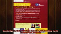 READ book  Cambridge English Skills Real Listening and Speaking 2 with Answers and Audio CD  BOOK ONLINE