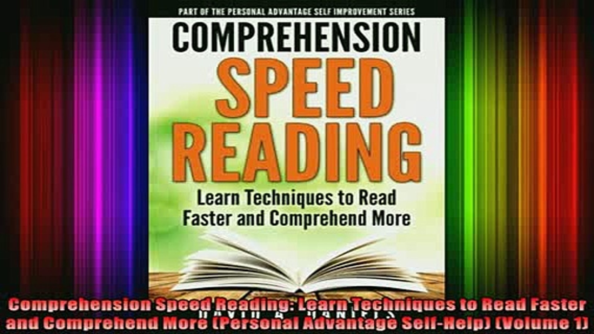 Free Download Comprehension Speed Reading Learn Techniques To Read Faster And Comprehend More Personal Book Online Video Dailymotion