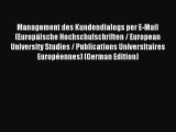 Read Management des Kundendialogs per E-Mail (Europäische Hochschulschriften / European University