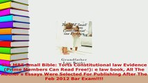 PDF  The MBE Small Bible Torts Constitutional law Evidence Prime Members Can Read Free e  EBook