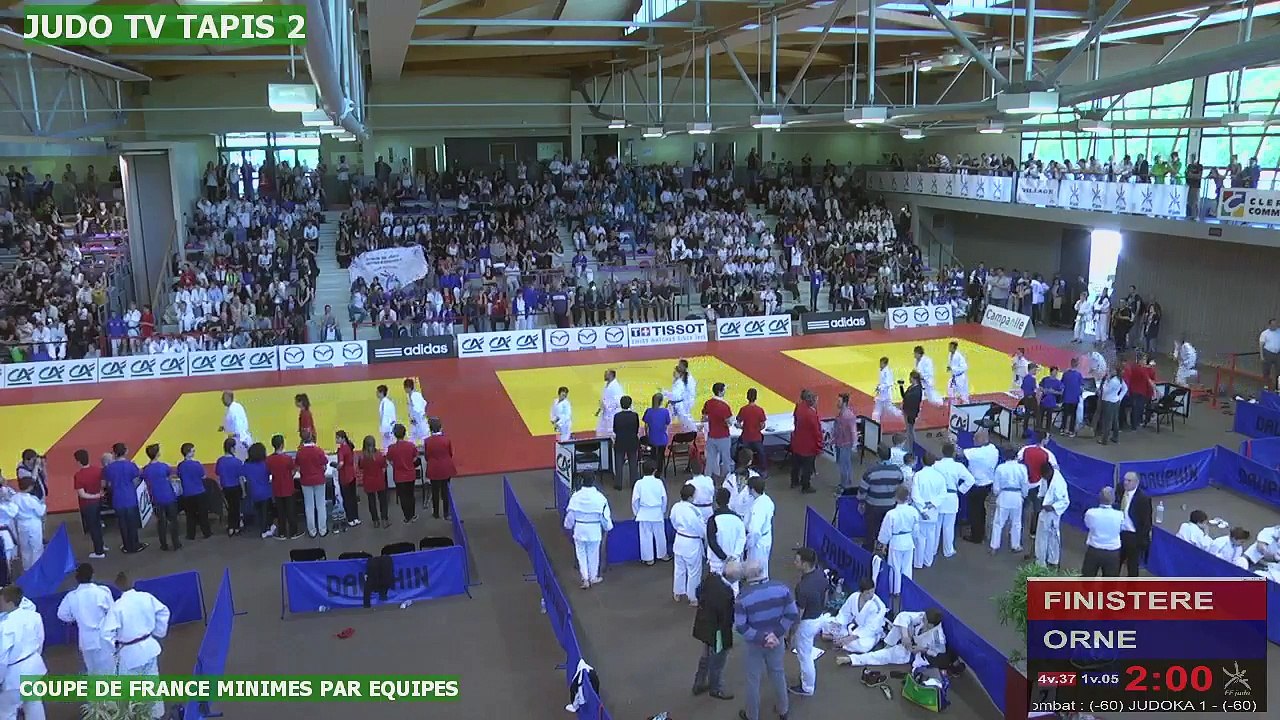 TAPIS 2 - COUPE DE FRANCE MINIMES PAR ÉQUIPES DE DÉPARTEMENTS - CEYRAT, 2016 - LIVE 3 (79)