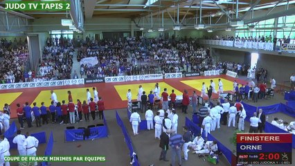 TAPIS 2 - COUPE DE FRANCE MINIMES PAR ÉQUIPES DE DÉPARTEMENTS - CEYRAT, 2016 - LIVE 3 (79)