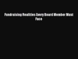 Read Fundraising Realities Every Board Member Must Face Ebook Free