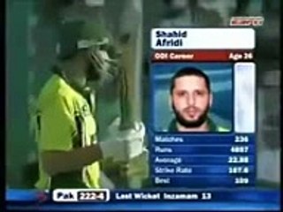Shahid Afridi 77 of 35 balls vs South Africa 2013
