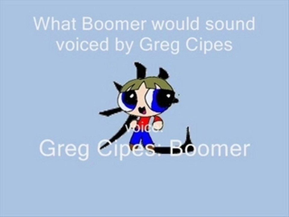 PPG Collaboration-Greg Cipes as Boomer