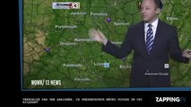 Terrorisé par une araignée, un présentateur météo pousse un cri hilarant