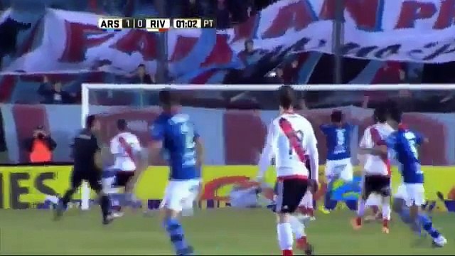Arsenal vs River Plate (2-1) Primera División 2016 - todos los goles resumen