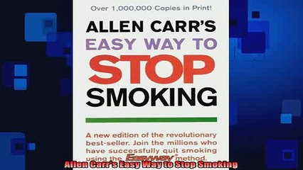 READ book  Allen Carrs Easy Way to Stop Smoking Full Free