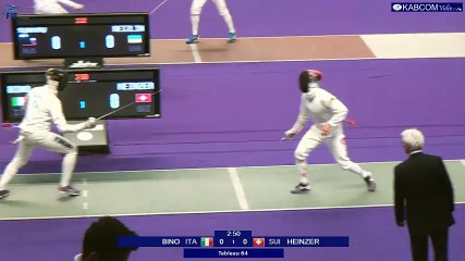 SNCF Réseau 2016 - T64 BINO (FRA) vs HEINZER (SUI)