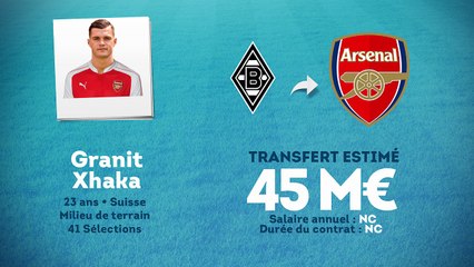 Officiel : Granit Xhaka s'engage avec Arsenal !