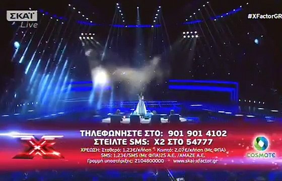 X FACTOR GREECE 2016 - LIVE 1 - ΧΡΙΣΤΙΝΑ ΖΑΝΤΗ