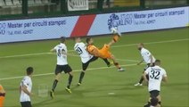Marco Sau Wins Cagliari Serie B With This Fantastic Overhead Kick Goal!