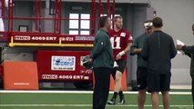 QB Carson Wentz Eagles Rookie Camp Highlights NFL