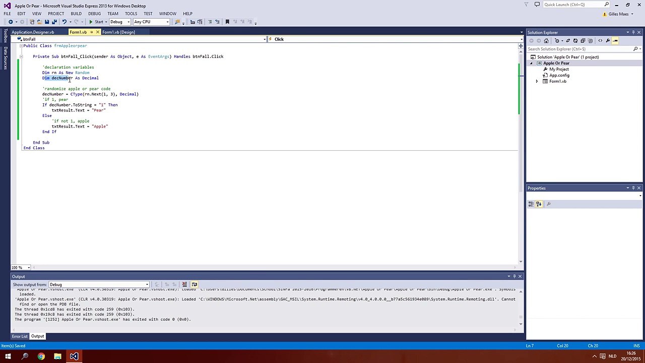 Live Coding With XenonLegend #1– (Creating A Simple VB.NET Program)