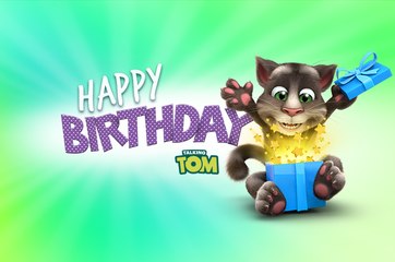 Talking Tom - Happy Birthday