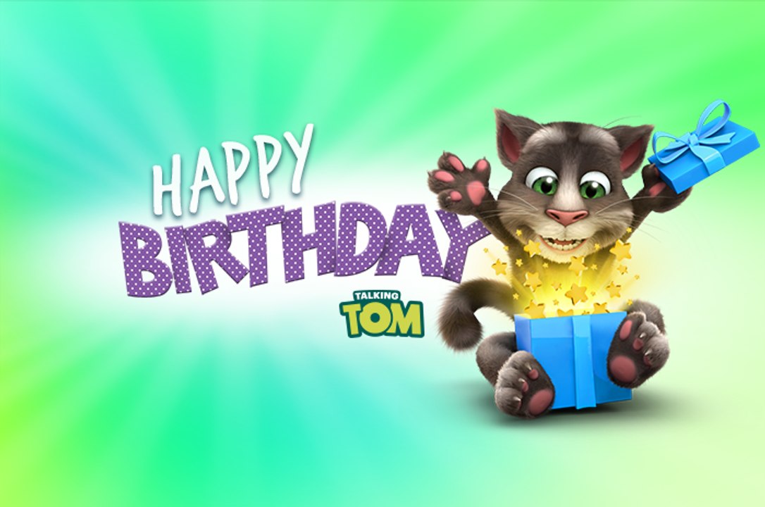 Talking Tom - Happy Birthday