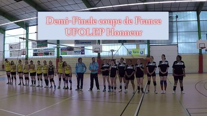 Demi finale Coupe France UFOLEP Volley-Ball