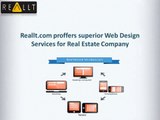 Reallt.com proffers superior Web Design Services for Real Estate Company
