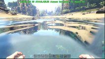 Ark Survival Evolved - The Centre Map - Sabertooth Salmon Attack on Mass
