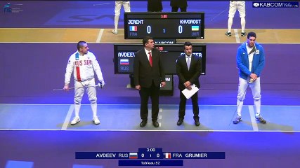 SNCF Réseau 2016 - T32 GRUMIER (FRA) vs AVDEEV (RUS)