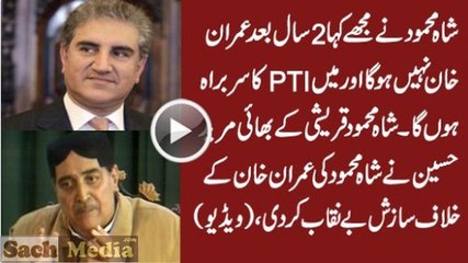 Shah Mehmood Qureshi’s brother spills beans on PTI takeover plan