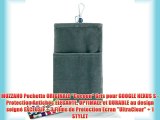 MUZZANO Pochette ORIGINALE Cocoon Gris pour GOOGLE NEXUS S - Protection Antichoc ELEGANTE OPTIMALE