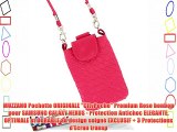 MUZZANO Pochette ORIGINALE CityPoche Premium Rose bonbon pour SAMSUNG GALAXY NEXUS - Protection