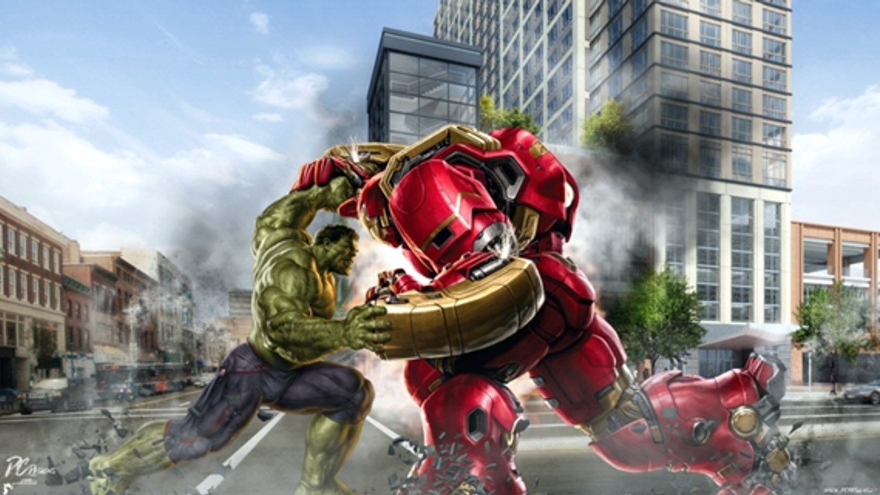 Hulk vs Homem de Ferro com a Hulkbuster em Vingadores 2: Era de Ultron - Filme - Trailer - Ação
