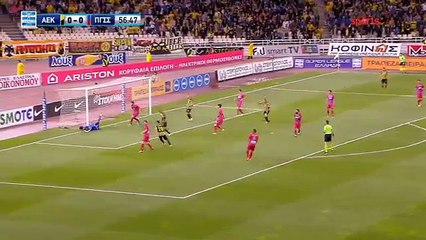 2η Αγ. Playoff 2015-16 ΑΕΚ - ΠΑΝΙΩΝΙΟΣ 1-0