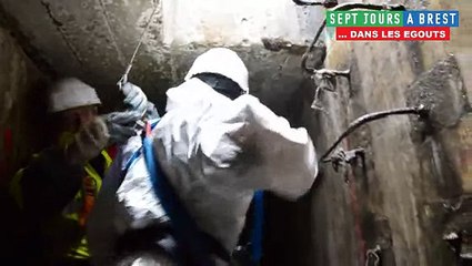 Visite des égouts de Brest avec Eau du Ponant (26/09/12)