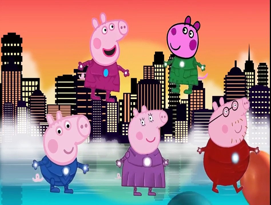 Spiderman Peppa Pig _ Real in Life _ Finger Family Songs Nursery Rhymes Lyrics By Kakazai #4