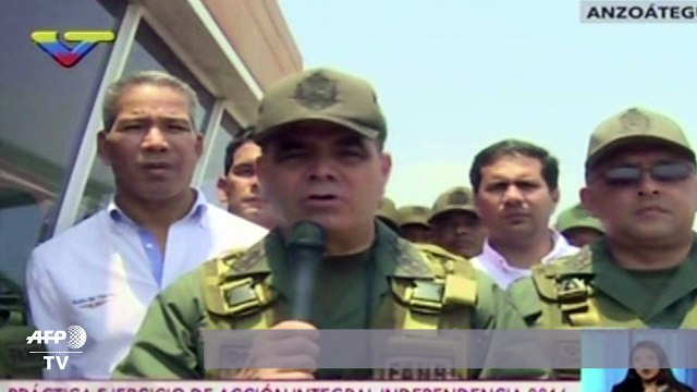 Venezuela realiza exercícios militares