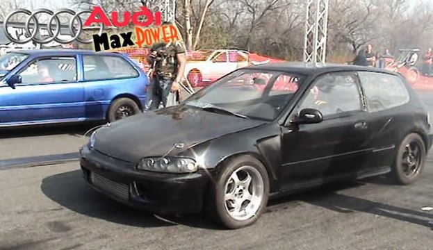 Honda Civic B16 Turbo Vs. Honda Civic