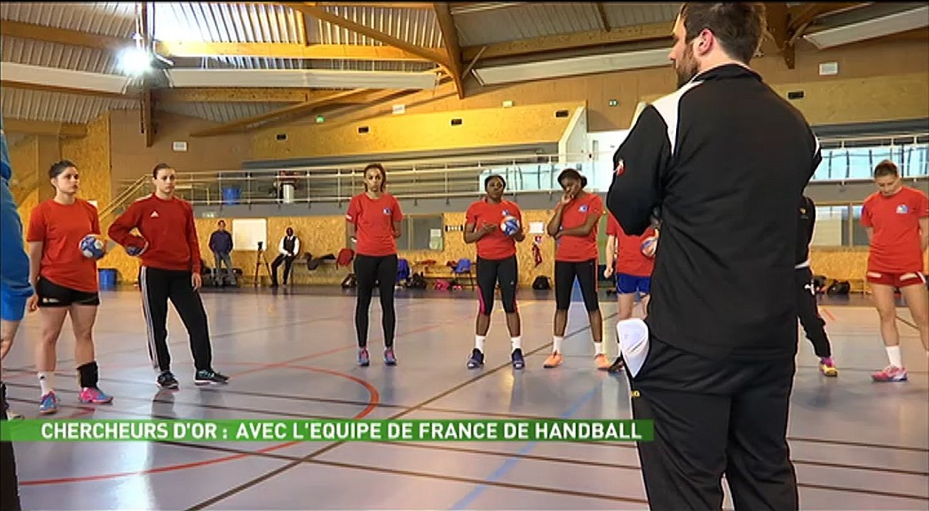 Equipe de France féminine de Handball-Laura Glauser "Chercheurs d'Or" Sylvère-Henry Cissé