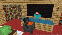 Monster school: Aula do herobrine Minecraft animation