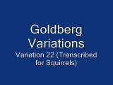 Goldberg Variations: Variation 22