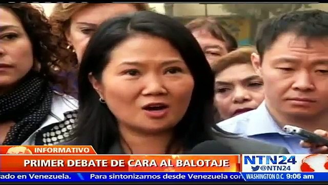 Keiko Fujimori y Pedro Pablo Kuczynski se preparan para primer debate previo al balotaje en Perú