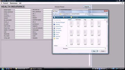 Health Insurance Form Filling Work