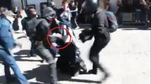 Attaque sur un policier lors d’une manifestation à Nantes