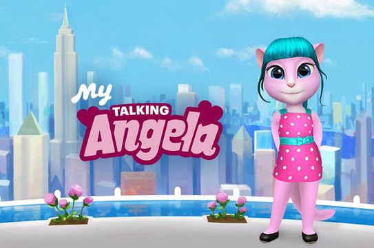 My Talking Angela Great Makeover My Talking Tom Episode Full Game for Children HD