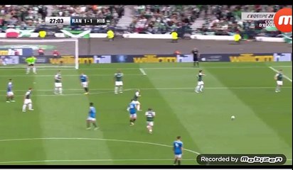 Rangers vs Hibernian 1-1  Kenny Miller Goal  (Cup Final)  21-05-2016 HD