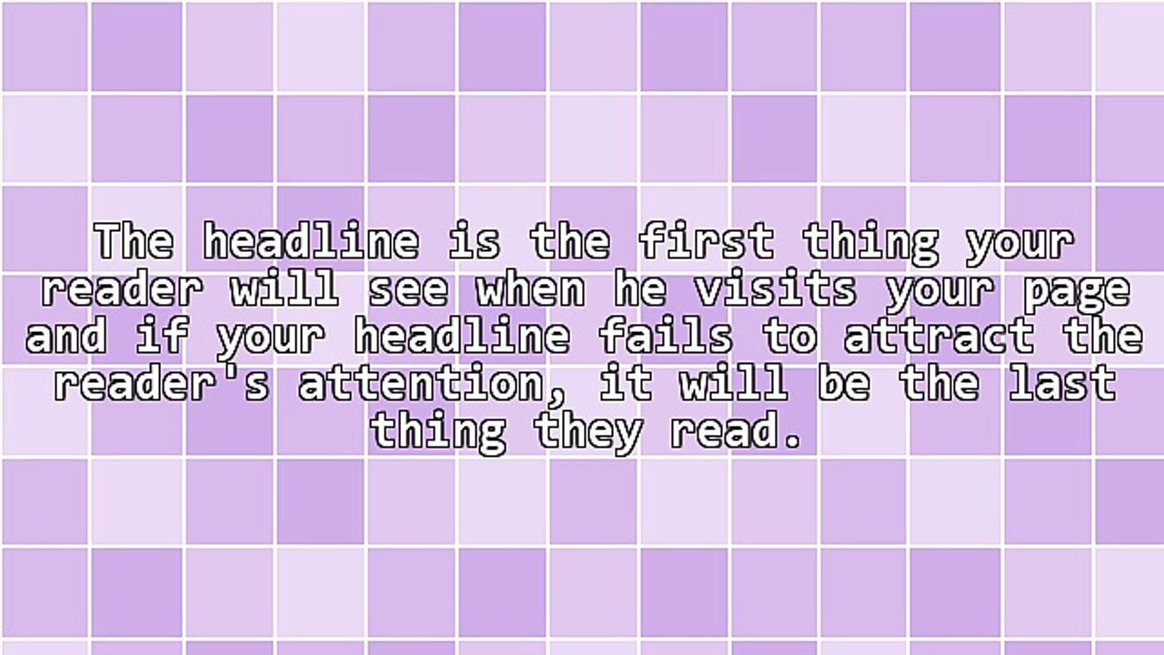 Creating Magnetic Headlines